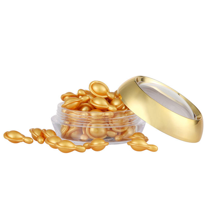 Ceramide van de slakessentie Gouden Vlot van Gezichtscapsules 24K/Vochtinbrengende crème 1g/PC