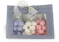 3 Bags 15 Mini Bath Bomb Gift Packs Exotic Fragrance Purple / White / Pink