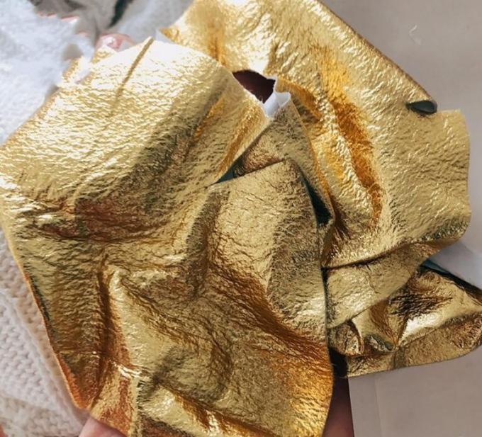 Antimasker van de Rimpel24k bedekt het Gouden Folie, Bevochtigend Gezichtsmasker voor Acne en Olieachtige Huid met littekens